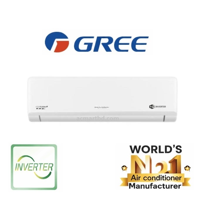 Gree-1-TON-Inverter-AC-Price-in-BD-Cosmo Gree 1 TON Inverter AC Price in BD | Cosmo